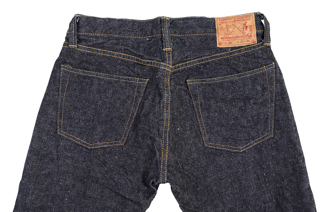 【ひつじ】ISM Samurai S0511XXII 15oz Texas Cotton Indigo Denim Jean - Slim